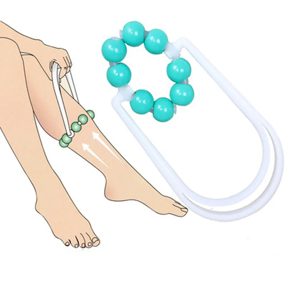 Роликовый массажер для похудения ног и теленка магический корректирующий