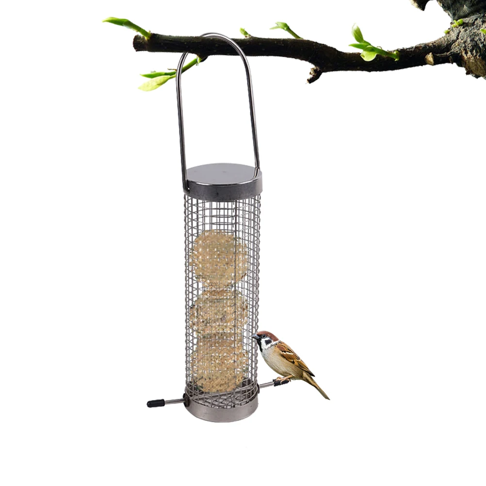 Кормушка для птиц сетчатый дозатор кормления пищевой контейнер попугаев | Дом и