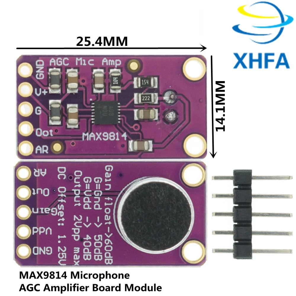 Продажи Звуковой Модуль датчика Датчик звукового контроля MAX4466 MAX9814switch