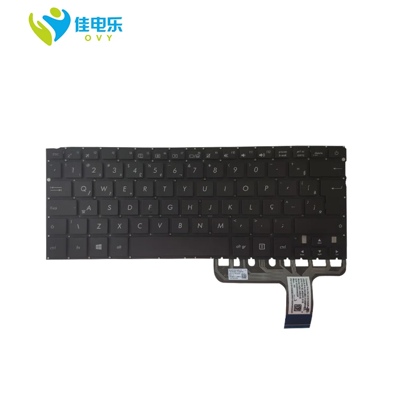 OVY BR бразильская Клавиатура для ноутбука ASUS ZenBook UX305 UX305LA UX305U UA CA UX305F черный 9z.nbxpc.21b