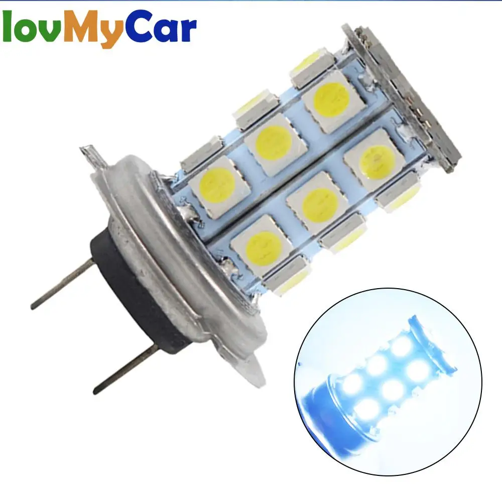 Автомобильные автомобильные мотоциклетные светодиодные противотуманные фары H7