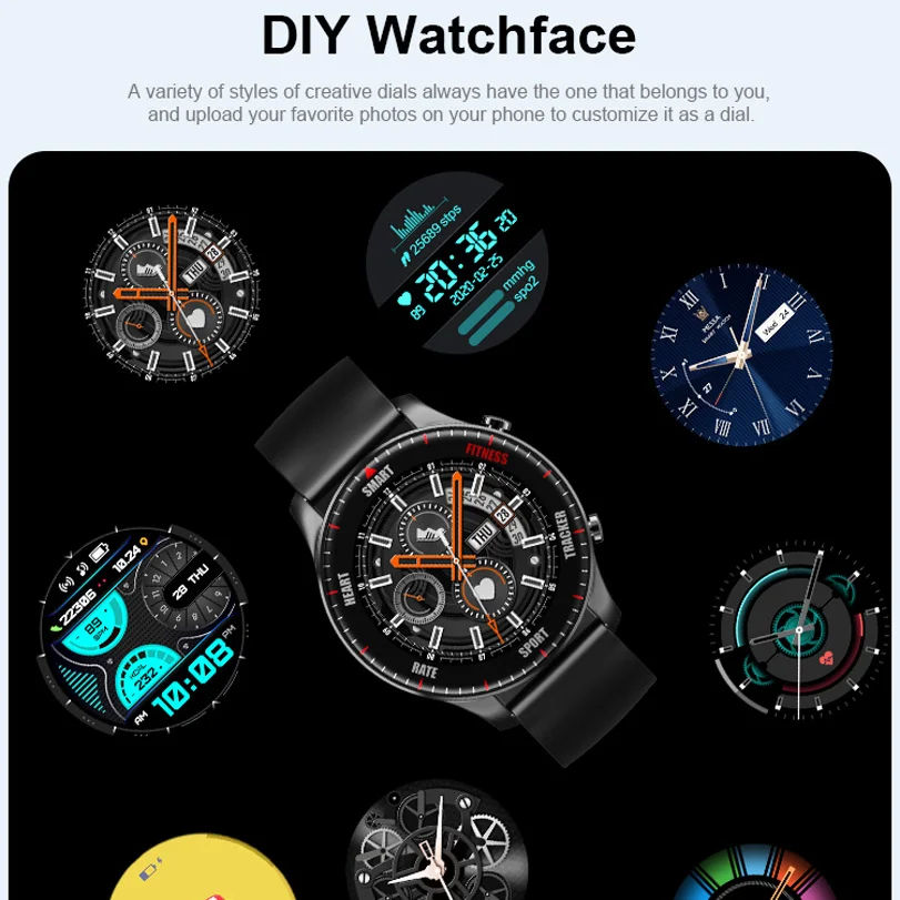 missgoal health monitoring men watch bluetooth compati waterproof sport watch wearable devices smart electronics for android ios free global shipping