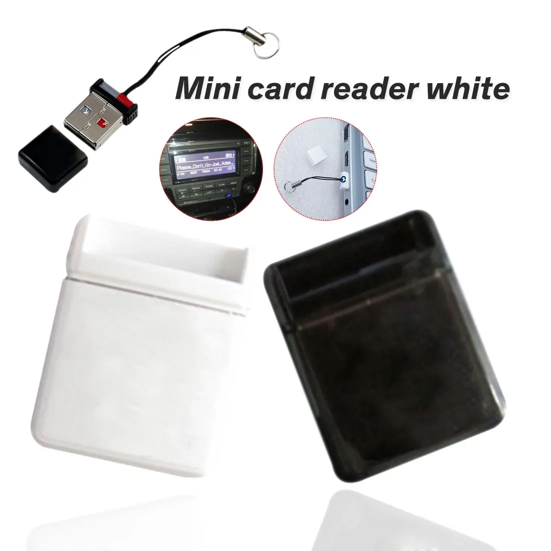 

2021 новый для устройства чтения sd-карт Мини Супер Скорость USB 2,0 Micro SD/SDXC TF Card Reader адаптер usb-хаб устройство чтения карт памяти черного и белого ...