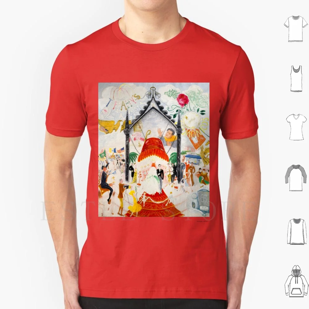 

Мужская хлопковая футболка с изображением церкви пятой аллеи Флорина стедимера, 1931