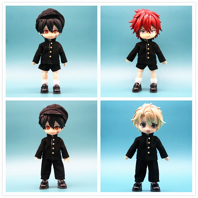 Одежда для куклы BJD подходит школьной формы Nendoroid OB11 ГСК размера 1-12 с