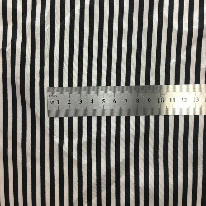 

Black Imitate Silk Satin Fabric for Woman Girl Summer Long Dress Pajamas Blouse DIY Sewing SAD01
