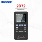 Hantek 2D72 портативный цифровой осциллограф + источник сигнала + мультиметр Диагностика автомобиля портативное обслуживание автомобиля 70 МГц двухканальный