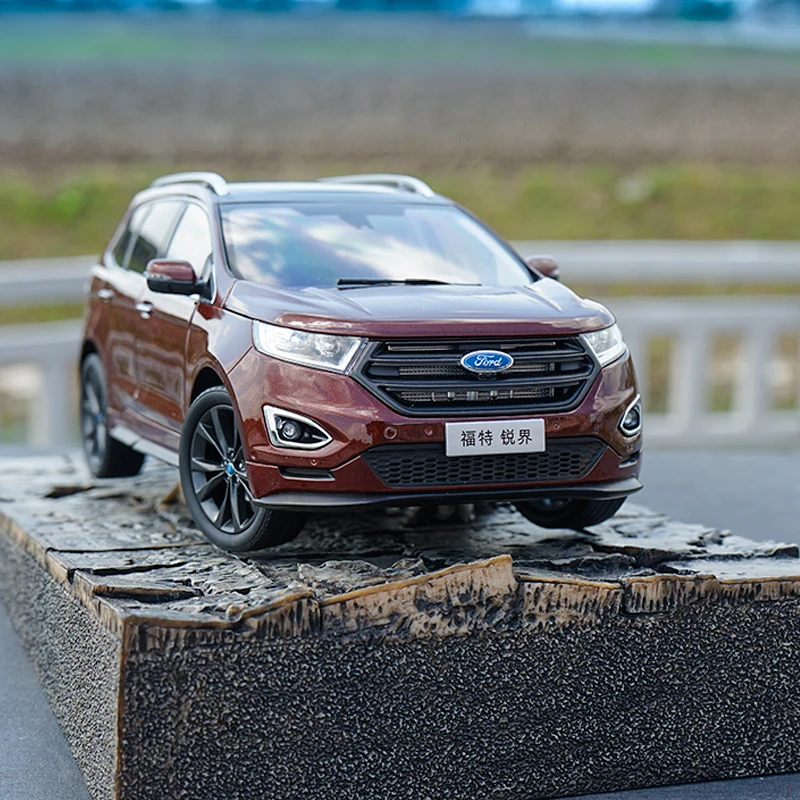 Оригинальный завод Аутентичные 1:18 FORD EDGE 2016 литье под давлением SUV полицейская