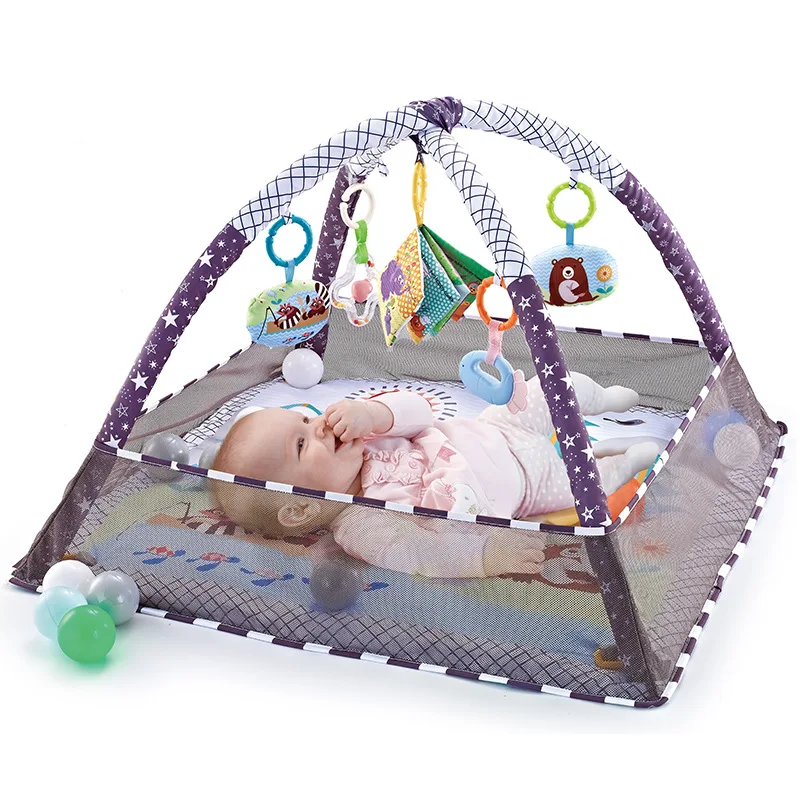 

Baby fitness frame boys and girls crawling game blanket puzzle multi-function fence crawling mat enlightenment toys 0-18