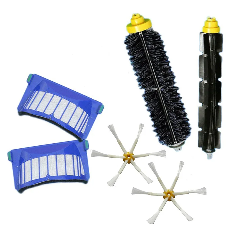 Основные боковая резиновая щетка комплект для IRobot Roomba 600 серии 610 620 630 660 Запчасти |