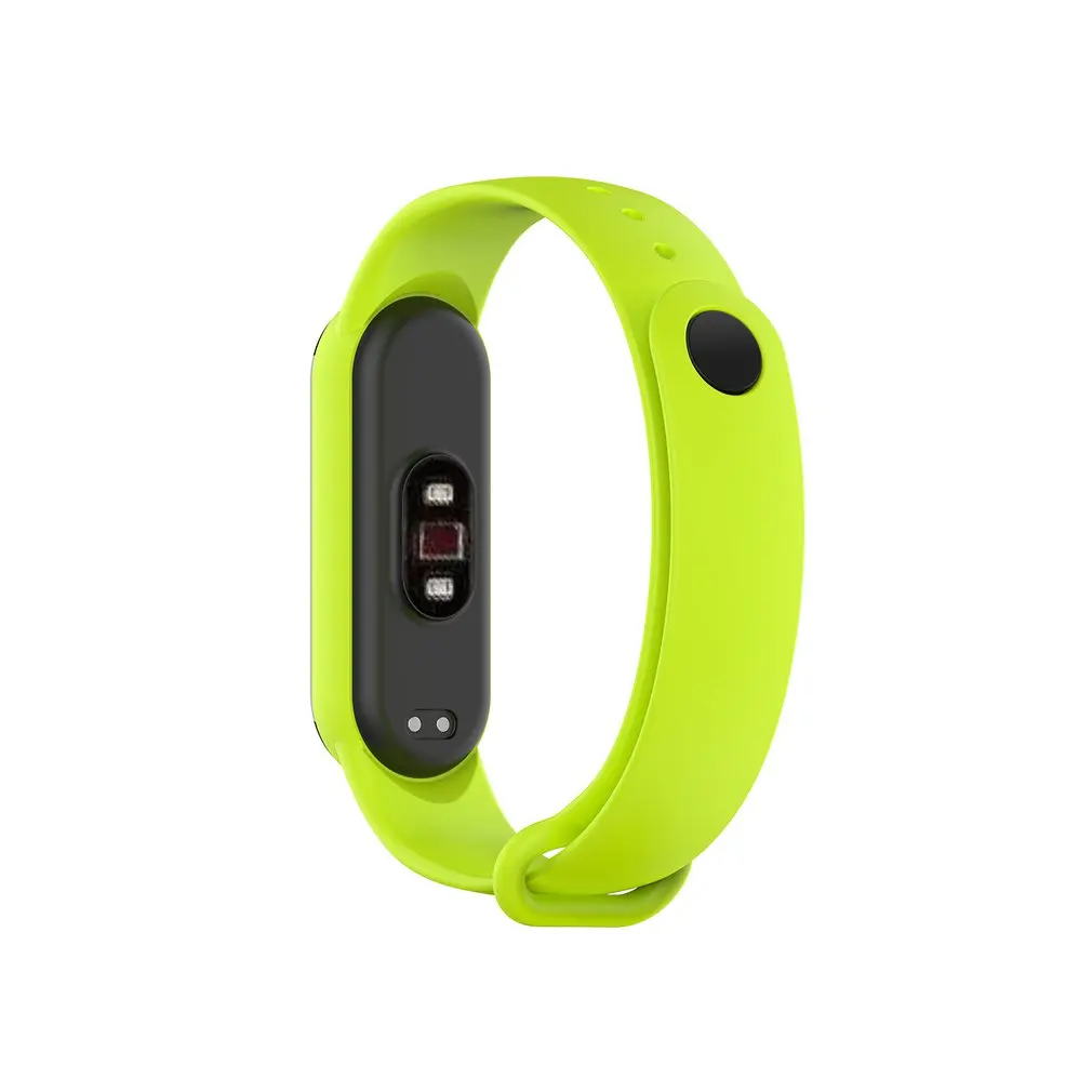 

New Silicone Wristband Bracelet Strap For Xiaomi Mi Band 5 Band5 Replacement Tpu Silicone Strap For Xiaomi Wristband 16 color