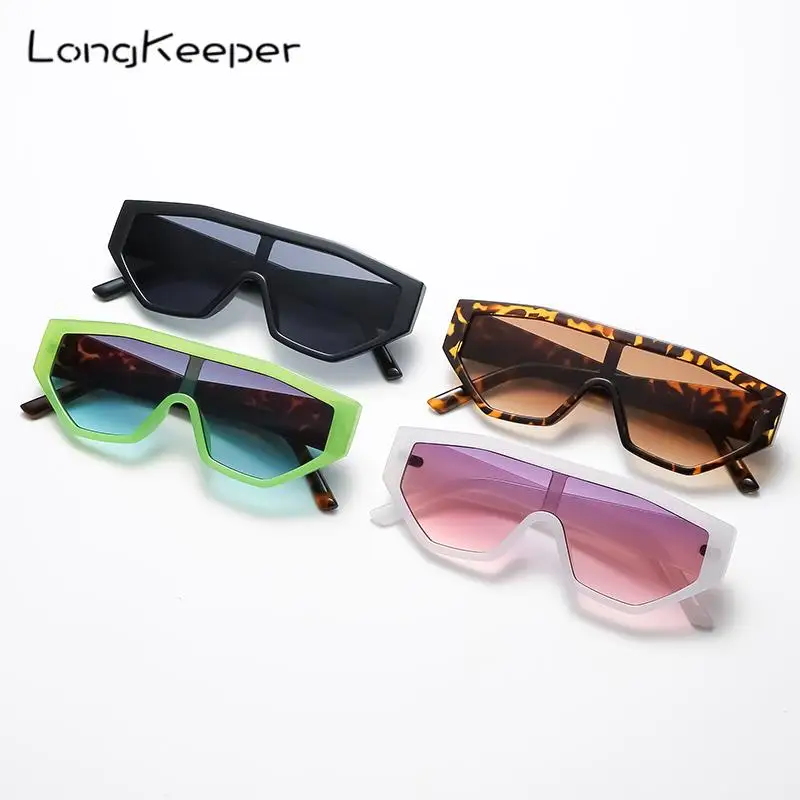 

One Piece Cat Eye Women Sunglasses Brand Design Vintage Punk Sun Glasses Fashion Drive Outdoor Gradient Eyewear zonnebril dames