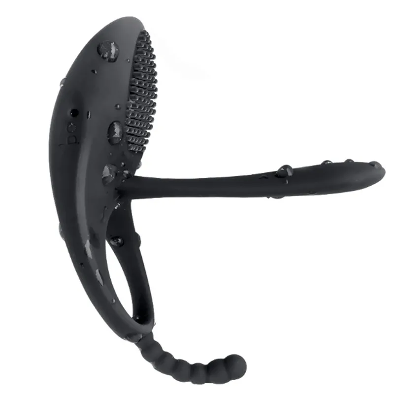 Силиконовый вибратор для точки G и клитора перезаряжаемое вибрирующее кольцо