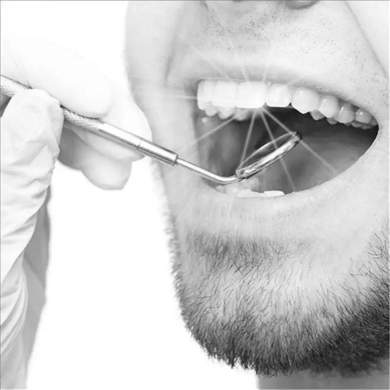 Стоматологическое зеркало стоматолога из нержавеющей стали инструмент удаления