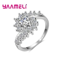 hot sale 925 sterling silver oval cz diamond rings for women wedding trendy jewelry antique 678910 rings anillos