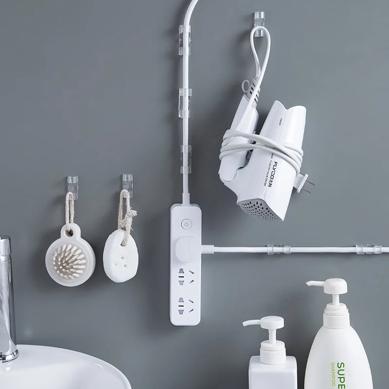 20 шт. самоклеящиеся зажимы для кабелей | Строительство и ремонт