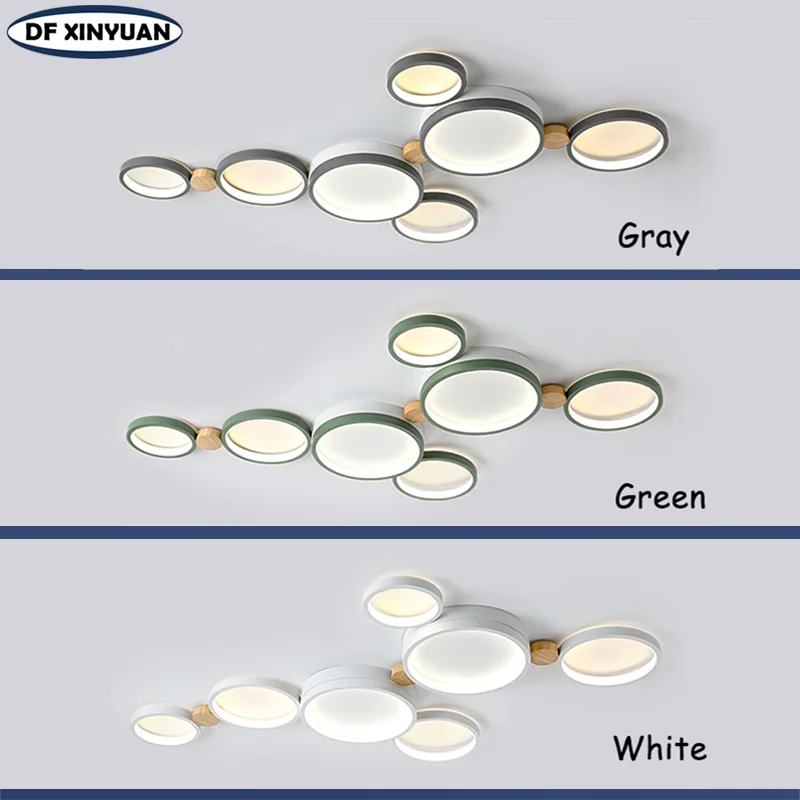 $38.88 Modern living room LED ceiling lamp children's room lighting ceiling chandeliers villa home decoration lights wholesale fixtures