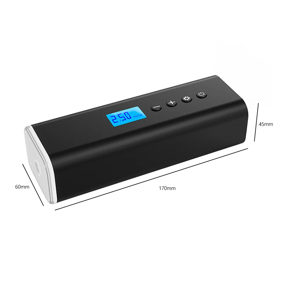 

Portable Car Pump With USB Charging Digital LCD Handheld Air Compressor Inflator with LED Light for Auto Tire Inflatable Ball