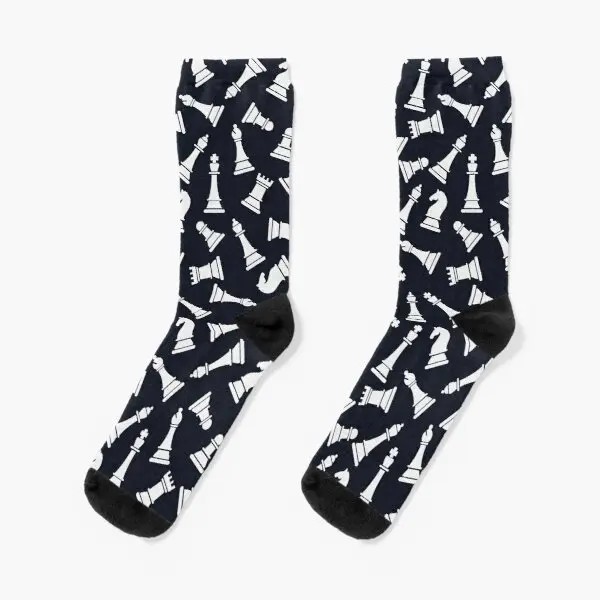 

Chess Crew Socks Sports Black Unisex Girls Autumn Winter Cotton Mens Cartoon Comfortable Ladies Women Short Cute Funny Pattern