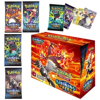 anime pokemon 360pcs english card tcg shining fates booster box trading cards game collection toys gift
