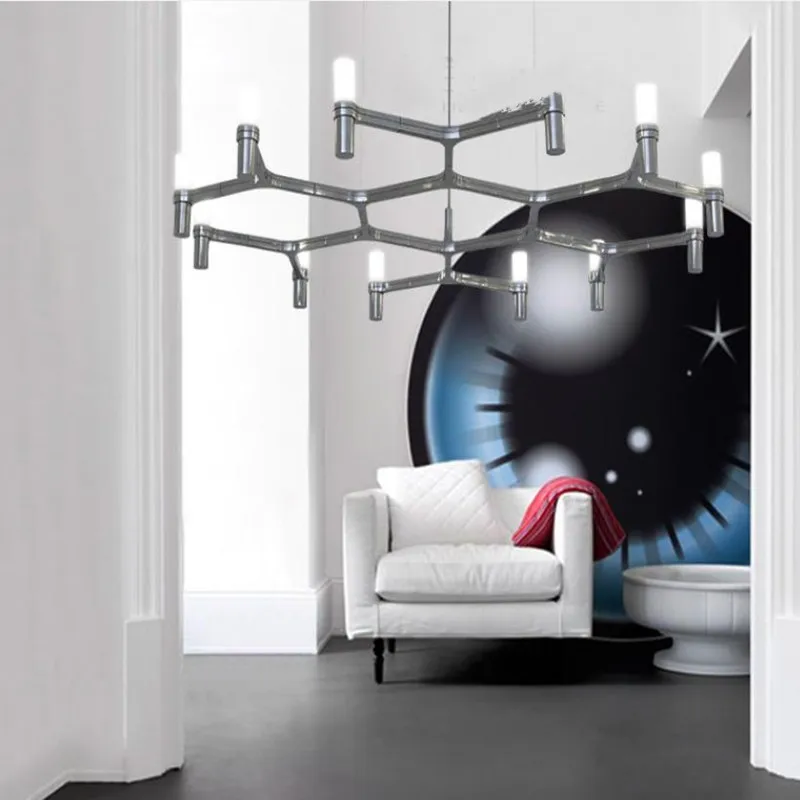 Подвесной светильник современный постмодерн подвесной для лобби лестницы 12