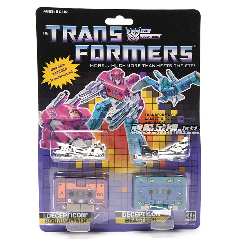 

The Transformers Generation 1 Classic Reissue Version Tape Action Figure Deformable Collection Toys Gift