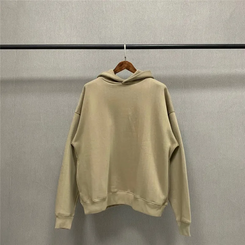 

Толстовка с капюшоном Kanye West СЕЗОНА 6, однотонные мужские женские и мужские свитеры в масштабе 1:1, высококачественные пуловеры с бархатной по...
