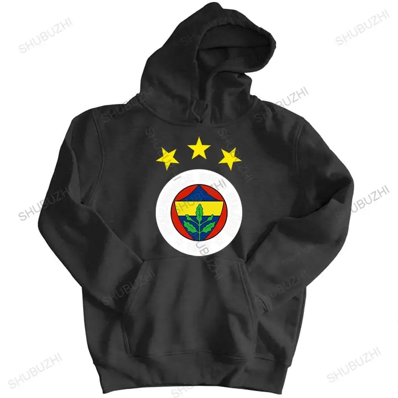 

Mens luxury cotton vintage sweatshirt black zipper hot sale ANNLIN Men's Fenerbahce Logo homme autumn hoodie fashion hoody