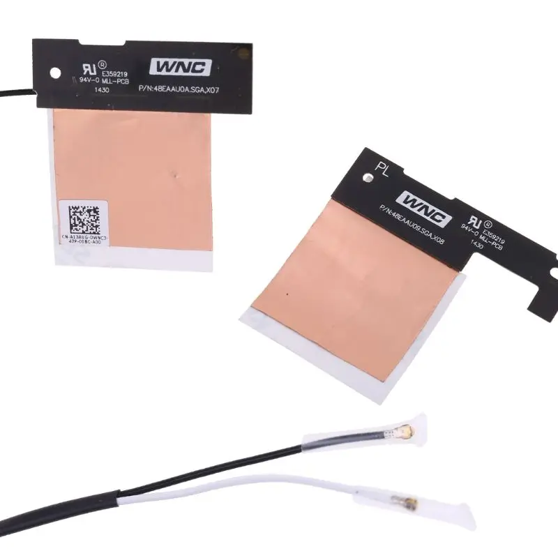 

H7JA 1Pair M.2 Wireless IPEX MHF4 Antenna WiFi Cable Dual Band for In-tel AX200 9260 9560 8265 8260 7265 Laptop Tablet
