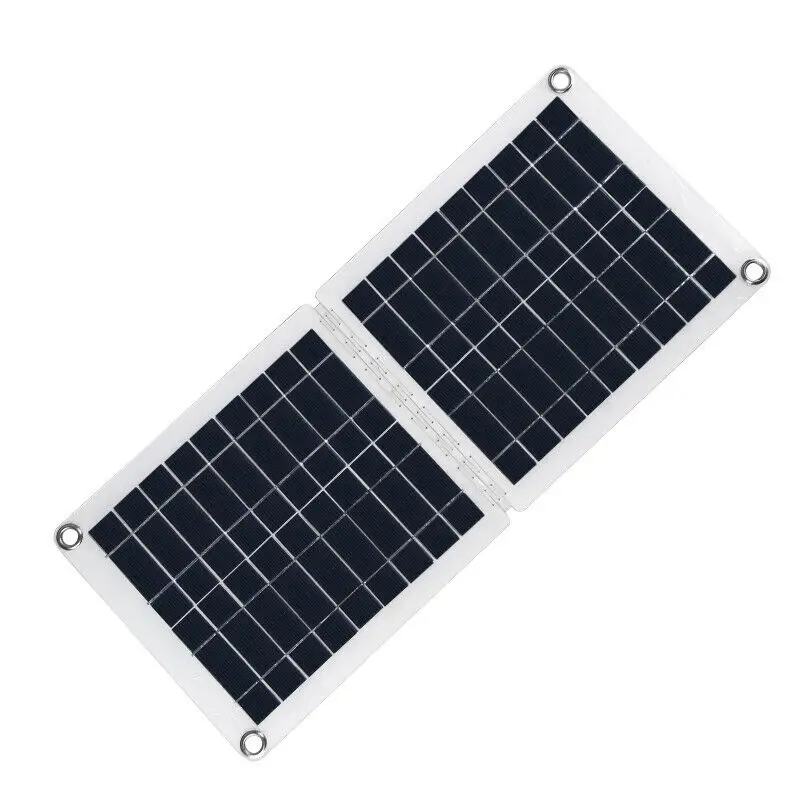 Горячая Водонепроницаемый 60 Вт 18/12/5V Панели солнечные Dual USB контроллер для
