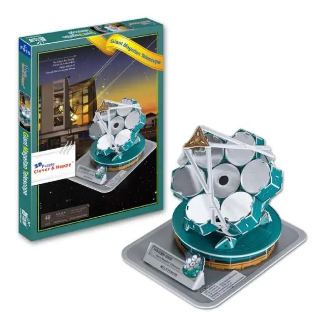 space station discovery satellite kompsat-2 3D Paper DIY Jigsaw Puzzle Model Educational Toy Kits Children Boy Gift | Игрушки и хобби