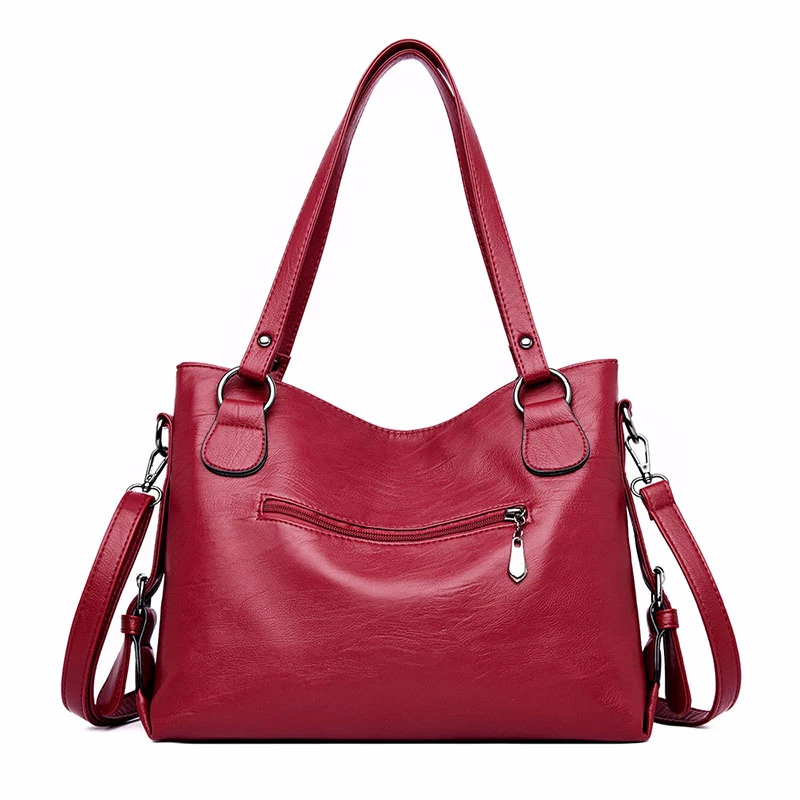 Роскошные женские сумки дизайнерские 2019 женская мягкая кожаная сумка на плечо