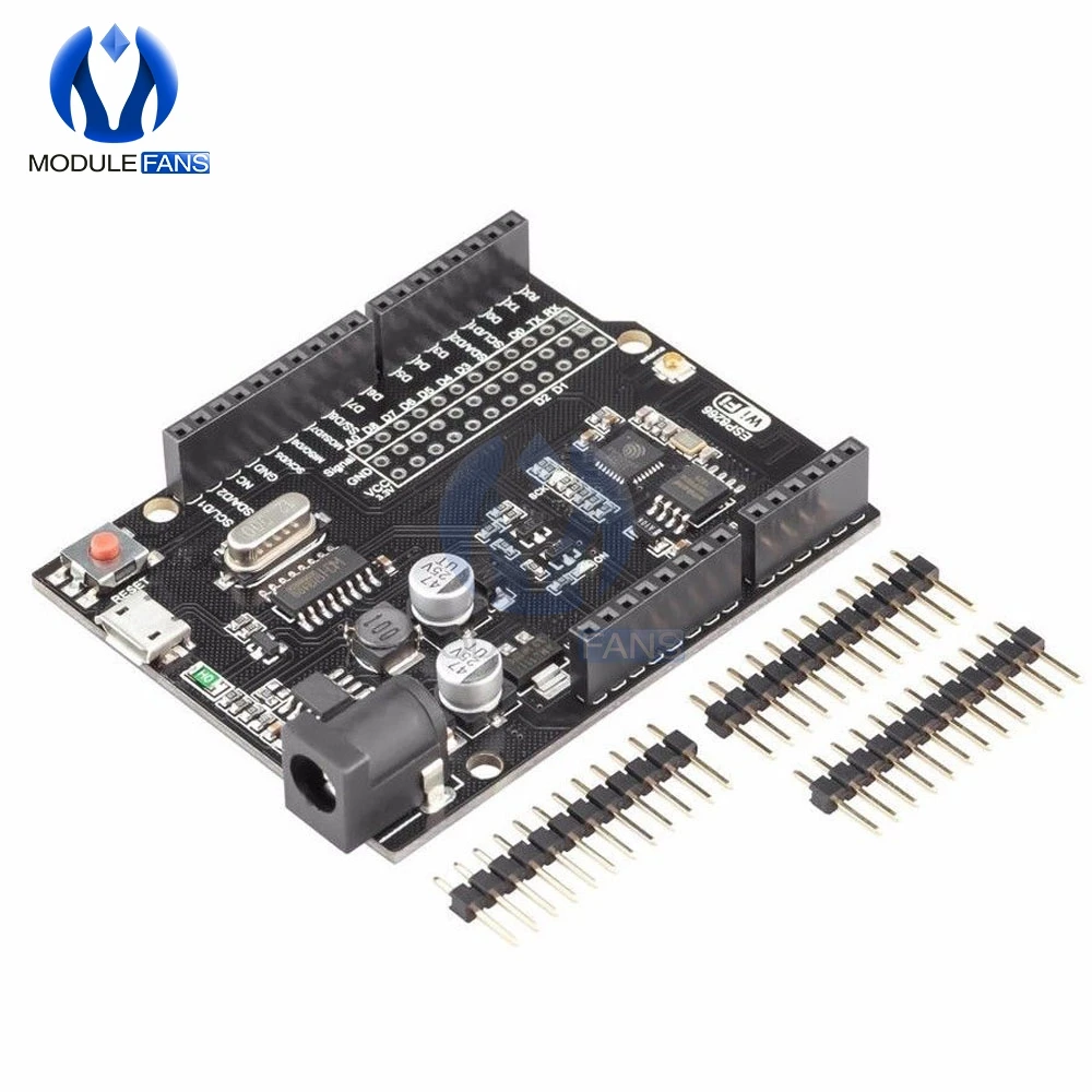 Плата расширения WeMos D1 R2 CH340 CH340G плата на основе Wi Fi ESP8266 для Arduino UNO R3 NodeMcu Micro