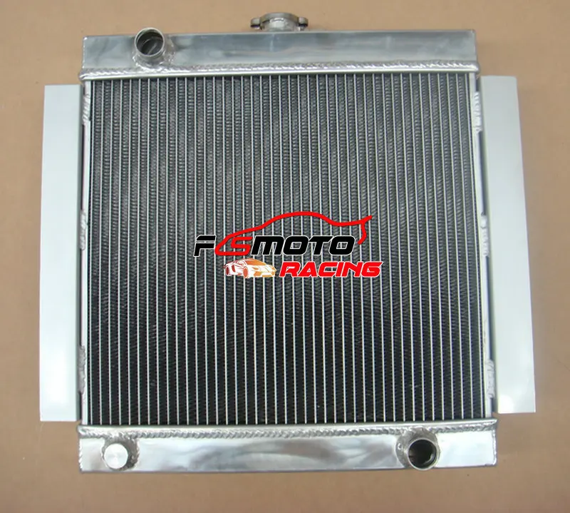 Трехрядный алюминиевый радиатор для Ford Escort Mk1 Mk2 RS2000 1968-1980 70 71 72 73 74 75 76 77 78 79 80