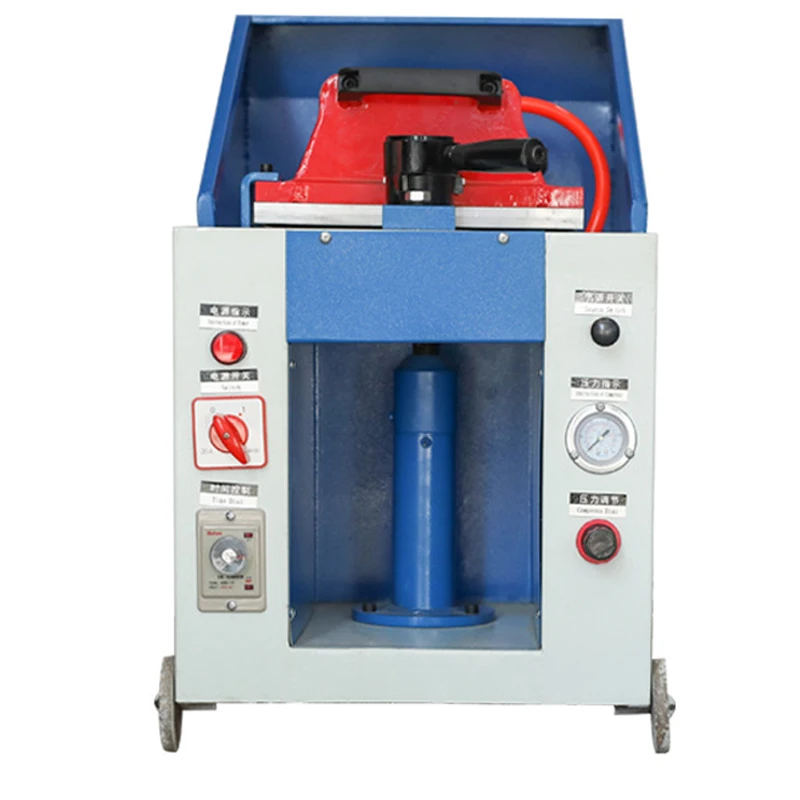 

220/110V одинарные туфли Давление снизу машина ремешок колесо прокрутки крышка Тип прессовочная машина пневматики ламинирование оборудование