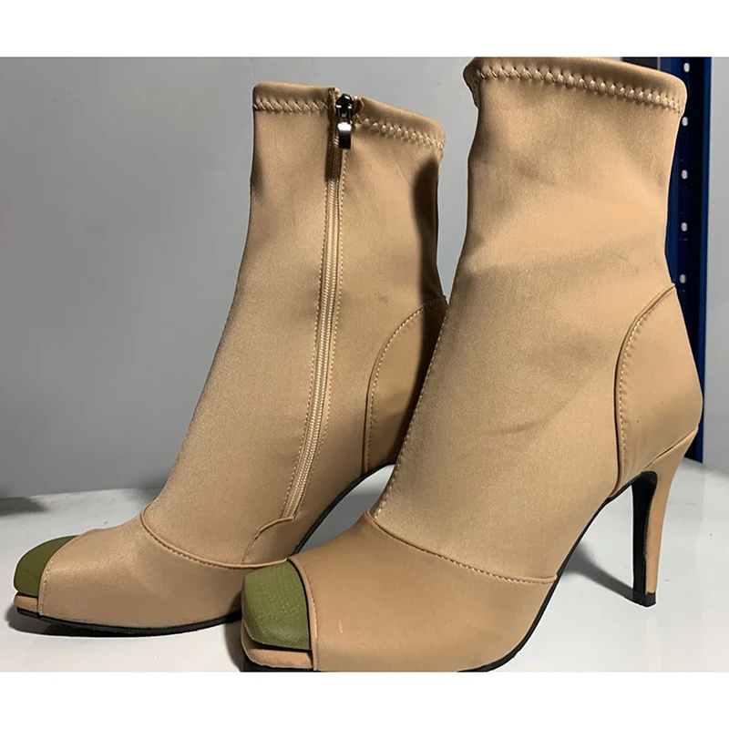 

Summer Women Boots High Heels Gladiator Heels Ladies Shoes Female Open Toe Sandals Party Wedding Size 36-43 Botas
