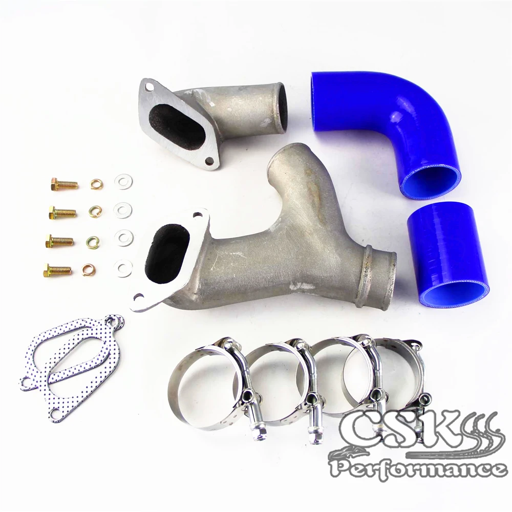 Алюминиевый корпус с верхним креплением интеркулер цвет синий подходит для 02-07 SU