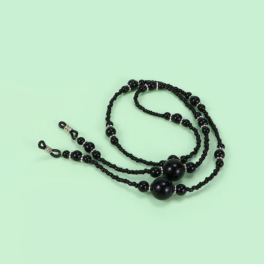 1 шт. мода имитация жемчуга ожерелье солнцезащитный ремешок String очки для чтения