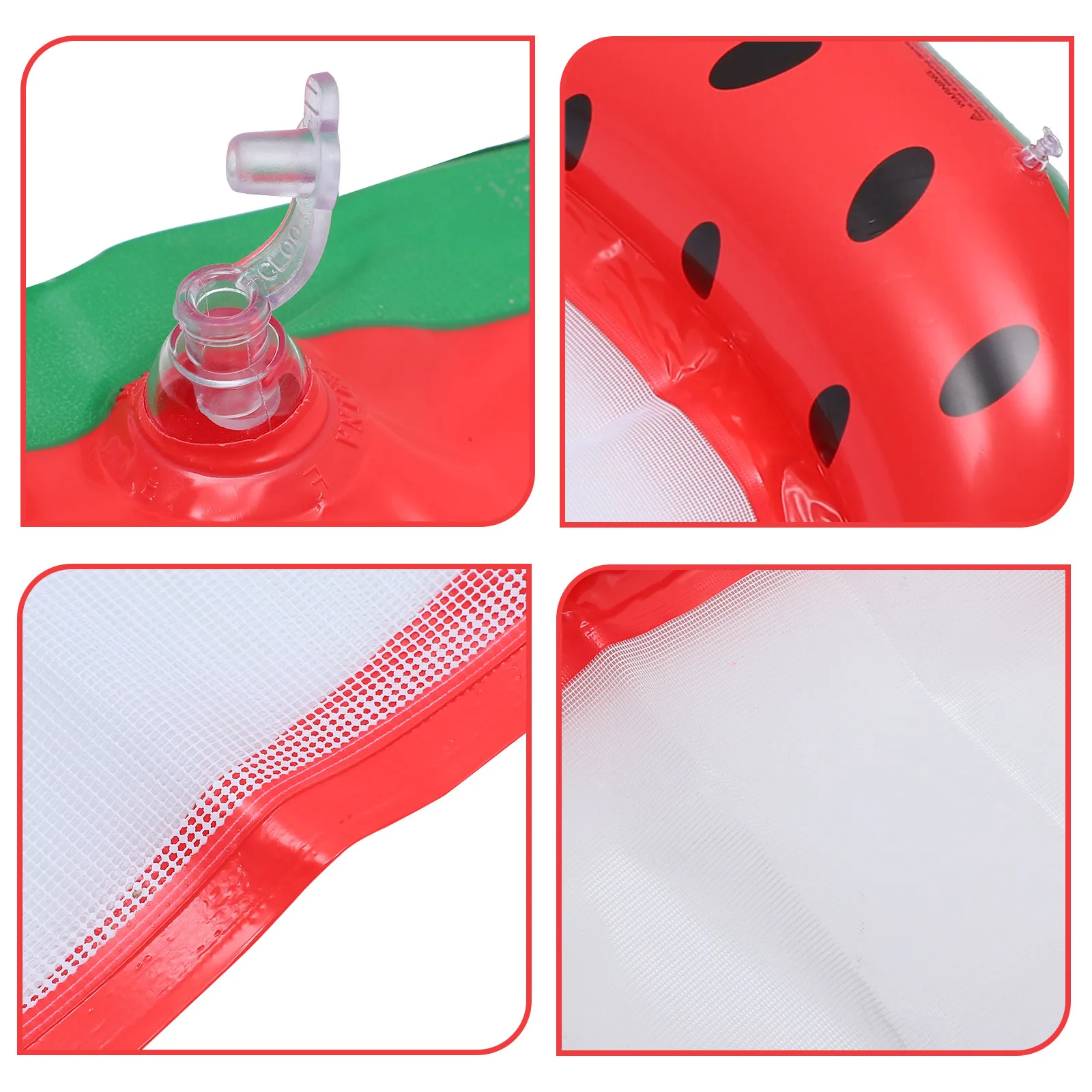 

1pc Lovely PVC Pool Float Inflatable Swim Pool Floating Row with Lazyback