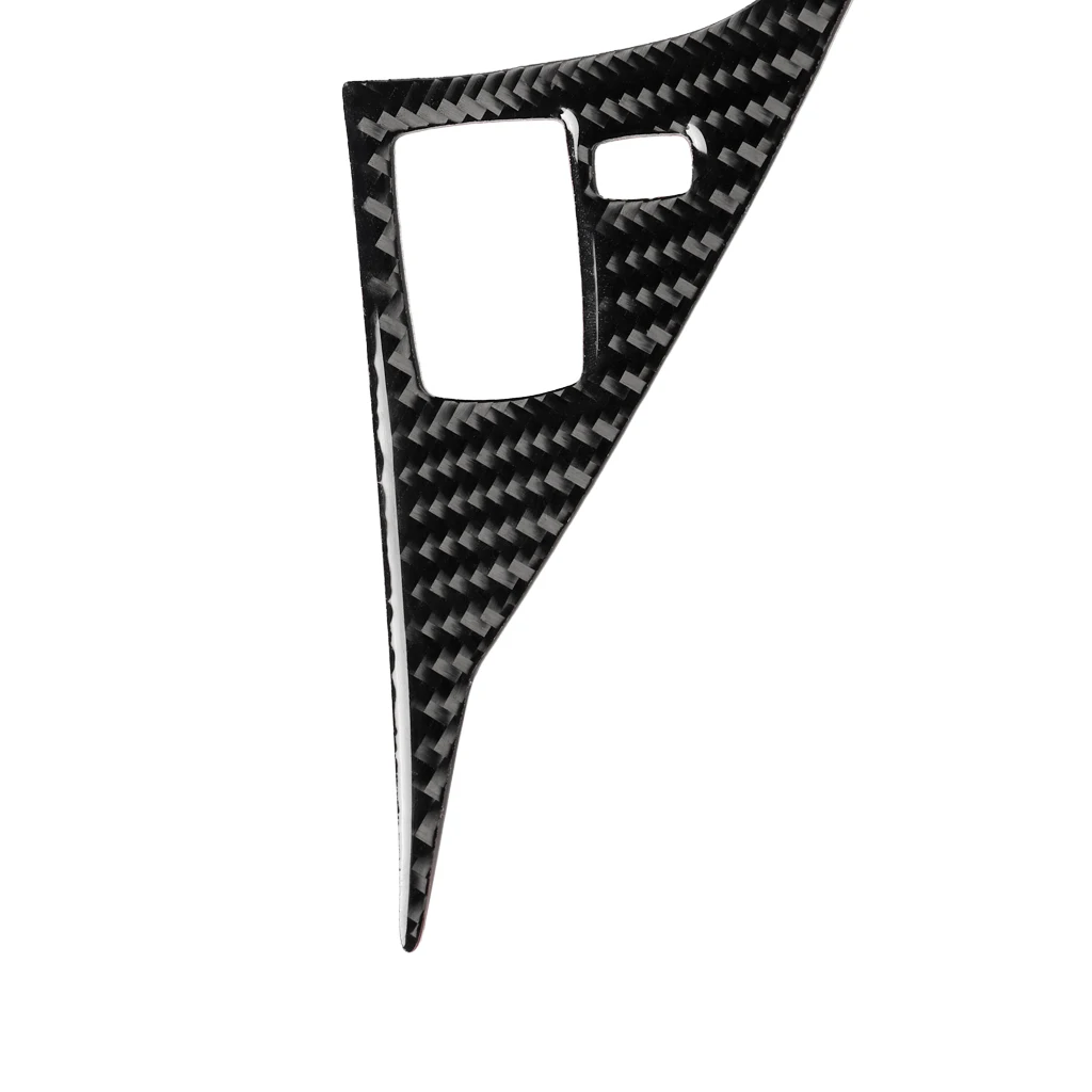 

Hi-end Real Carbon Fiber Interior Drive Gear Box Storage Box Panel Frame Cover Interior Mouldings Trim For Infiniti Q50 Q60