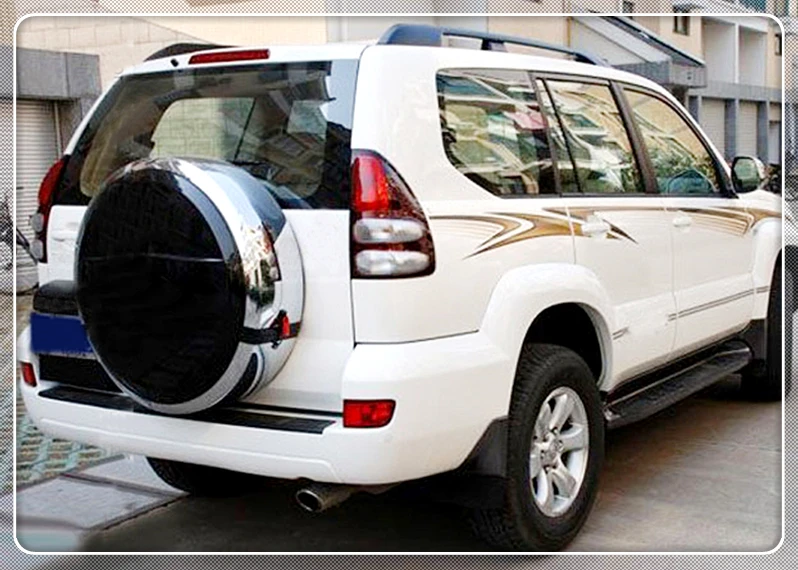 1 Набор наружных черный цвет багажник на крышу рельсы Топ для Toyota Prado FJ120 2003 2004 2005