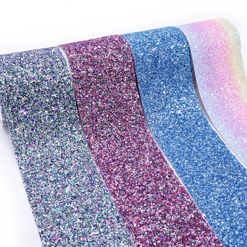 Блестящая кожаная лента 3 дюйма 75 мм ткань сделай сам банты для волос аксессуары