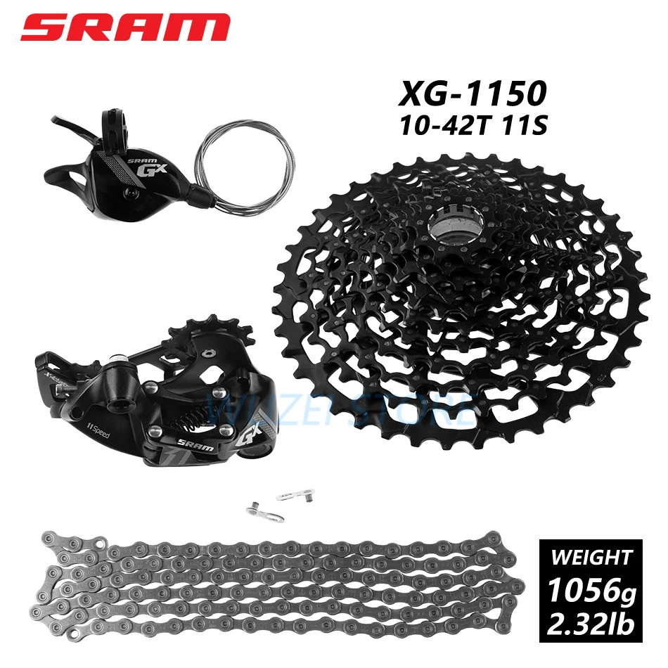 SRAM GX NX 11 скоростной переключатель комплект групп 1x11s задний переключатель триггерный переключатель передач PG1130 11-42T XG1150 10-42T маховик цепи костюм