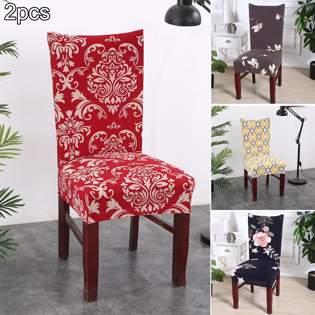 

Spandex Slipcovers Dining Room Chair Covers Decor Banquet Hotel Office Seat