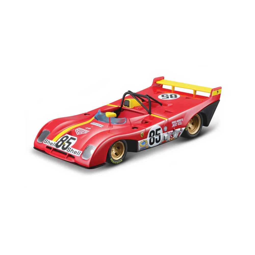 Bburago Коллекционная машинка Феррари 1:43 Ferrari Racing - 312 P 1972 красная |