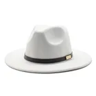 Фетровая шляпа с широкими полями для мужчин и женщин