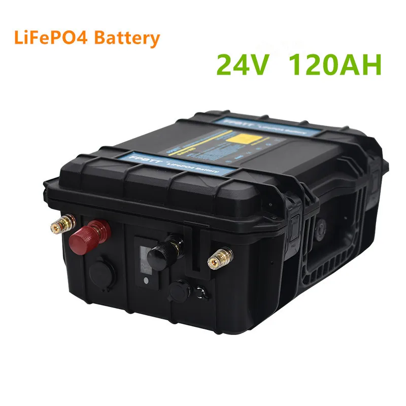 

Аккумуляторная батарея для лодочного двигателя, инвертора, 24 В, 120 А · ч, 24 В