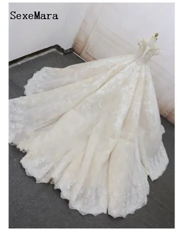 Роскошные свадебные платья бальные с 3D цветочной аппликацией свадебное платье