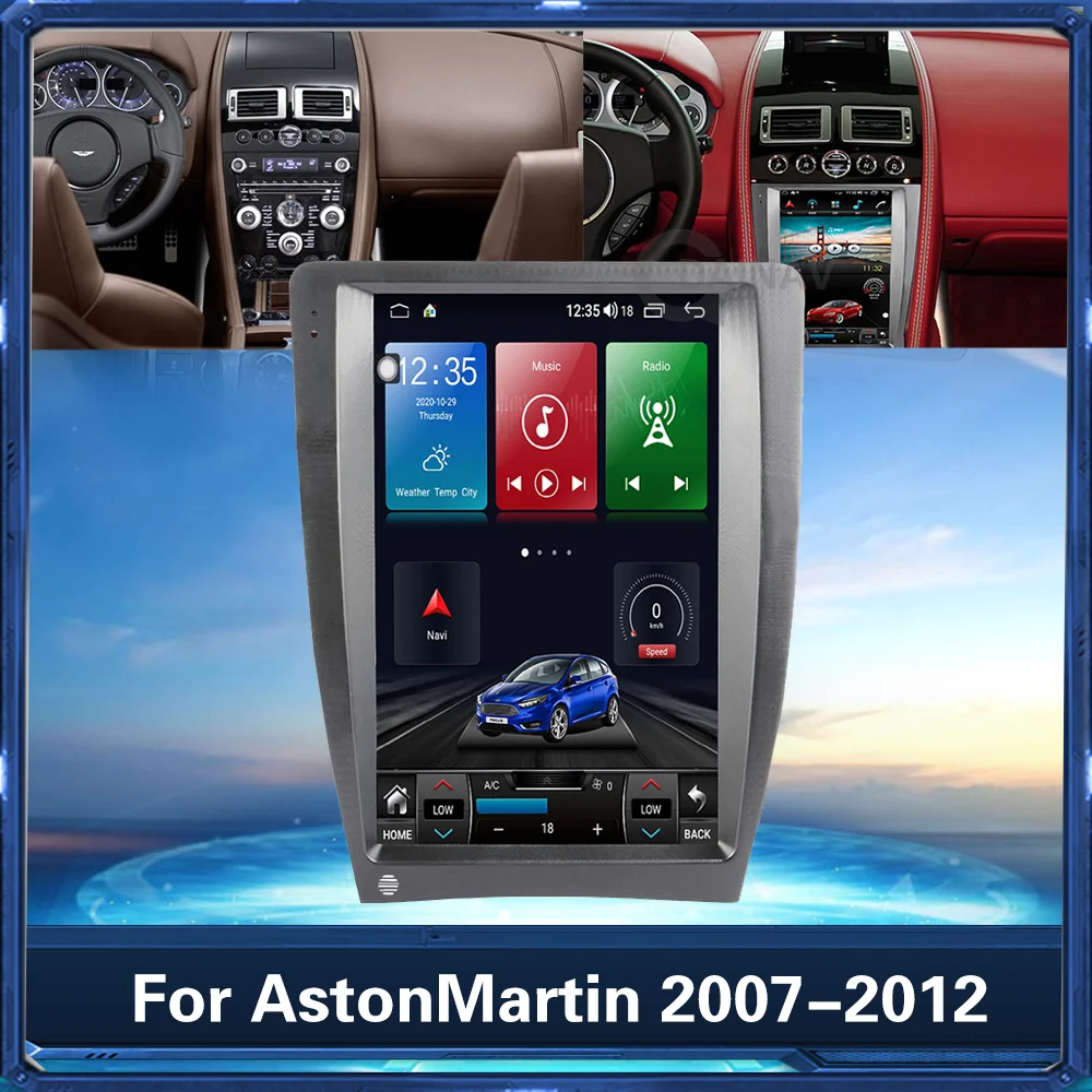 

For Aston Martin 2009-2021 Android Car Radio Multimedia Player GPS Navigation Auto Audio Tape Recorder Head Unit