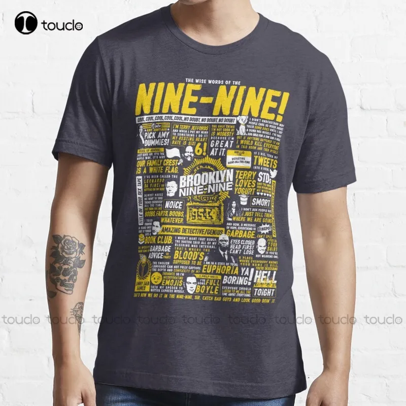 

New Wise Words Of The Nine-Nine T-Shirt Men'S T-Shirts s-5xl art shirt Unisex